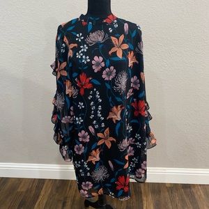 Who What Wear Floral Dress